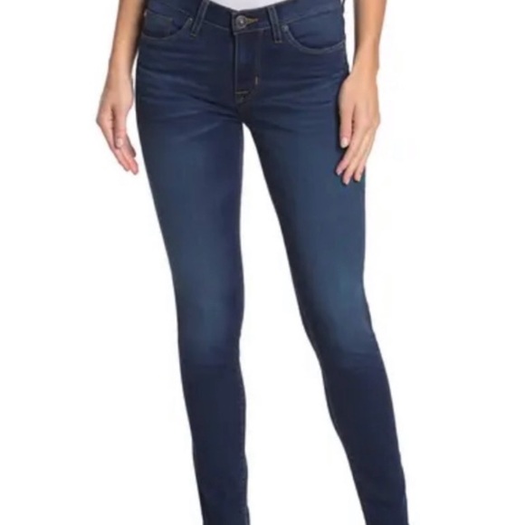 Hudson Jeans Women’s Krista Ankle Skinny Denim Dark Blue Jeans Pants Size 29 - Picture 6 of 16